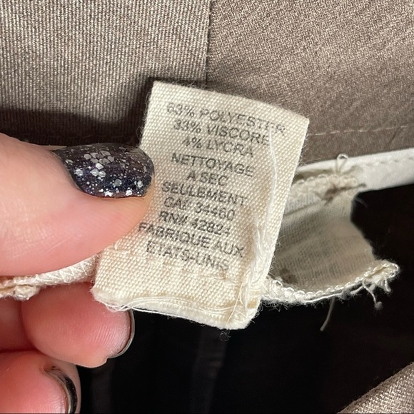 Ya-Ya Women’s Tan Trousers Size 4 Tan - Picture 5 of 9